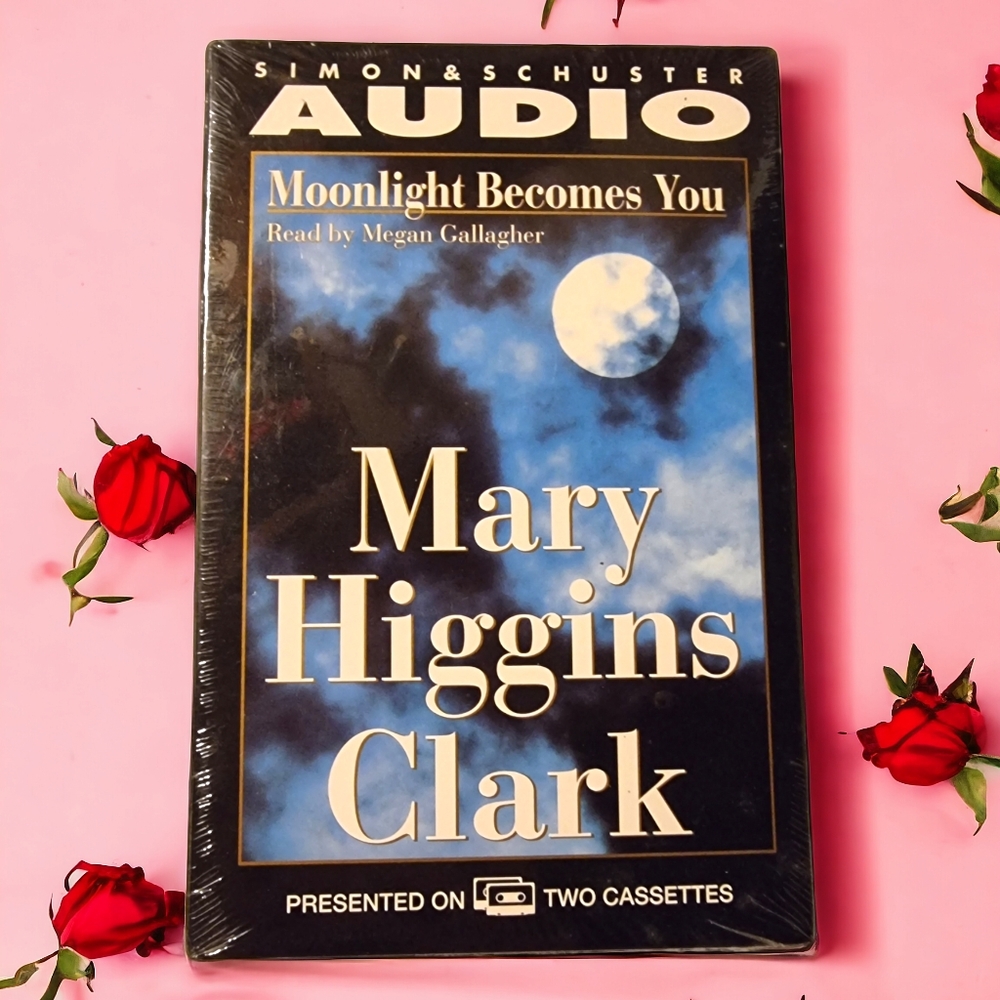 🆕️ Moonlight Becomes You Audio Cassettes by Mary Higgins Clark Vintage 1996